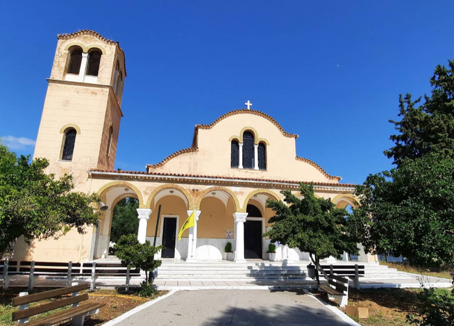 Ι.Ν. Αγίου Μηνά Β' Δημοτικού Κοιμητηρίου Πατρών